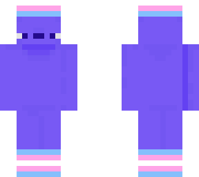 trans flag bob the blob :d