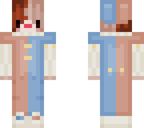 two color clown
