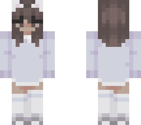 wolf girl w/ sweater