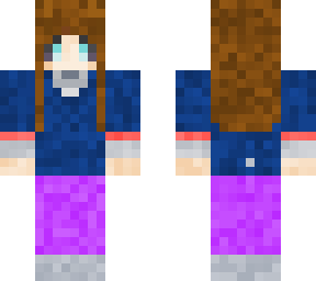 basic girl (first minecraft skin owowo)