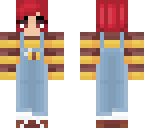 bee outfit red hair :)