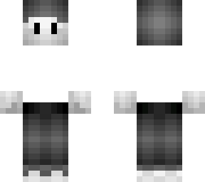 black and white skin
