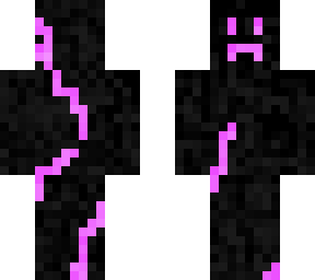 black/purple man with depth