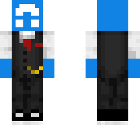 blue bossier in suit