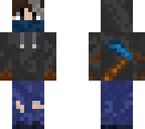 blue mask boy