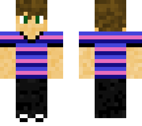 blue/pink golfer
