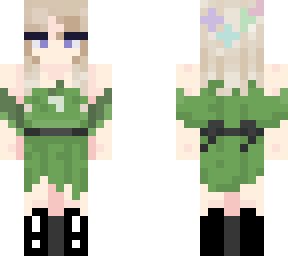 Prom Girl Blonde Minecraft Skins