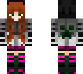 creeper girl without creeper mask :3