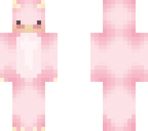 cute pink dragon