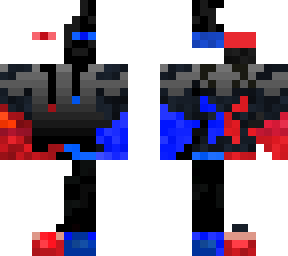ender man blue red
