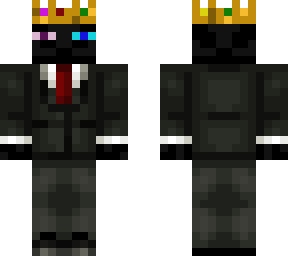 enderman skin with ranboo crown