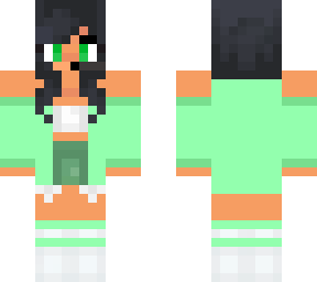 gamer mode aphmau but green