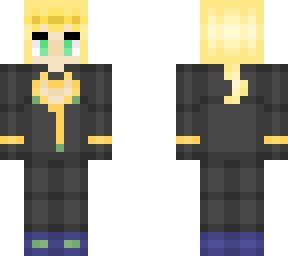 giorno giovanna black suit