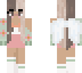 girl fairy, split dye