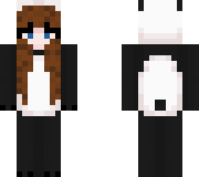 girl panda onesie