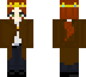girl w cloak 2.0: crown & hair