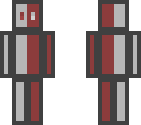 half red half white blob