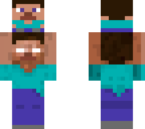 Kid Herobrine Minecraft Skins