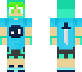 human binarypc wearing beyblox's merch