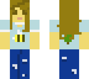 kinda cute bee girl