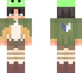 levi with fwoggy hat