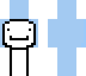 Light Blue Dream Skin Minecraft Skins