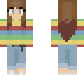 muted rainbow
