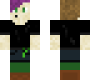 my best friend in a minecraft skin