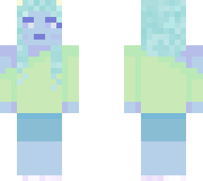 nervous horned alien girl