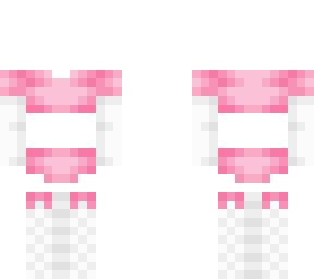 ob - strawberry pink & white outfit