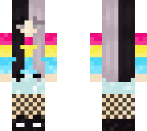 pan girl split hair
