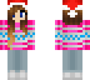 pink christmas sweater