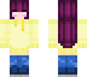 pink haired girl