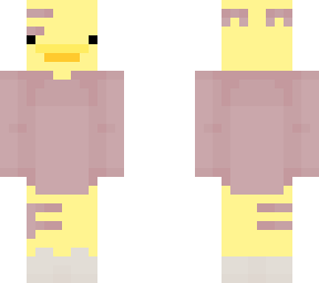 pink hoodie duck