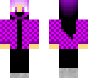 purple jacket female