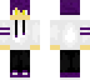 purplevvolf (human white sweatshirt)