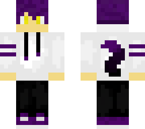 purplevvolf (werewolf, white sweatshirt)