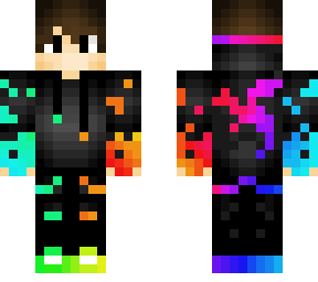 rainbow hoodie