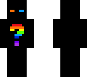 rainbow question mark