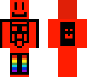 red mask