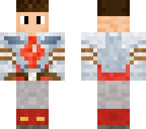red n white knight
