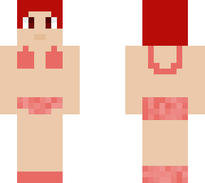 ruby swimming suit