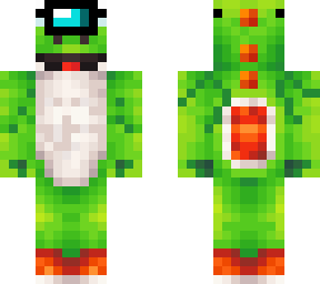 sus yoshi with muscles
