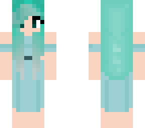 teal girl dress