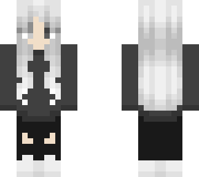 white hair
