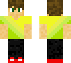 yellow/green golfer