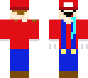backwards drepy mario