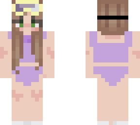 bathing suit girl with goggles