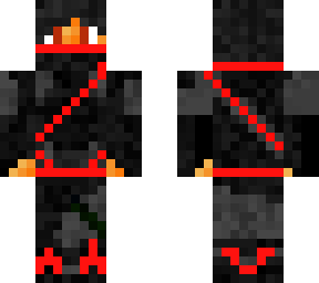 black and red ninja (blaze human version)