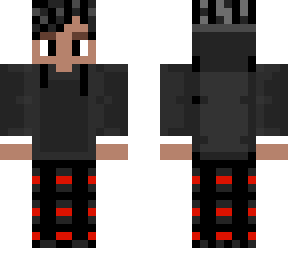 black hoodie
